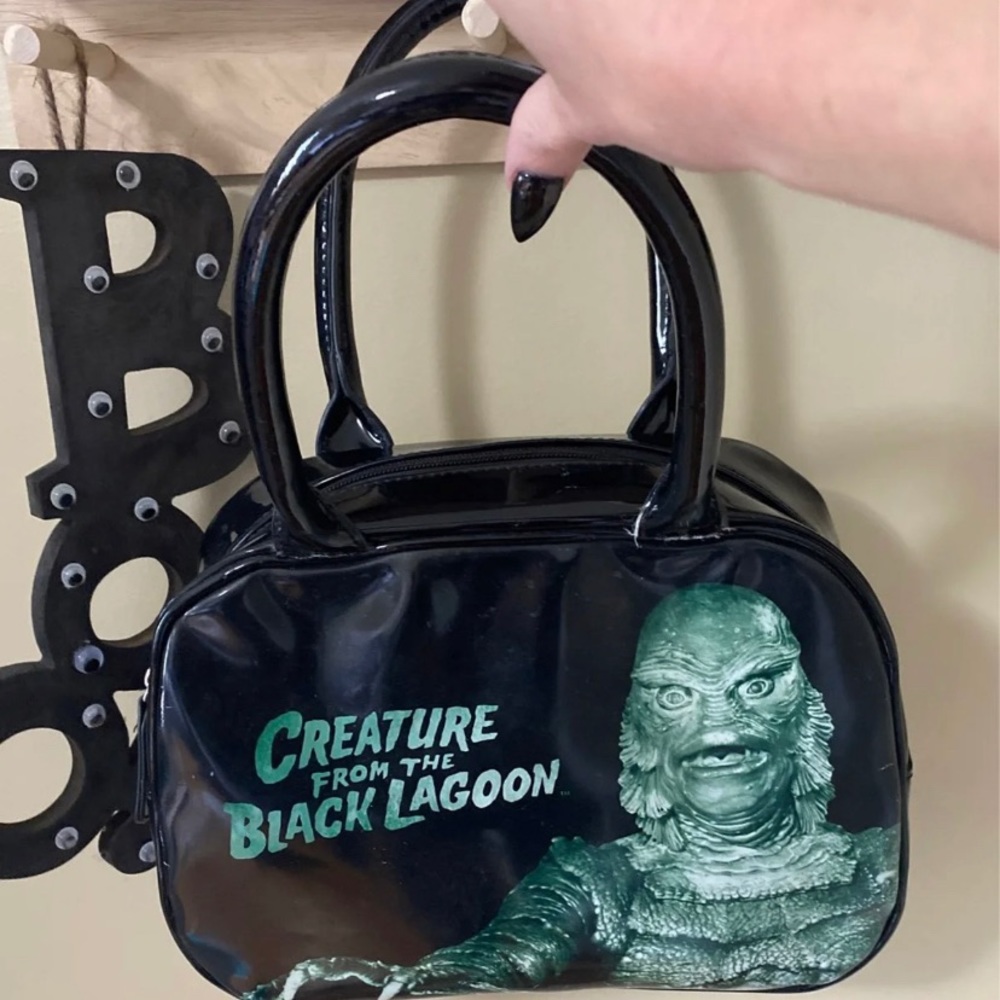 Rock rebel creature from the black lagoon purse